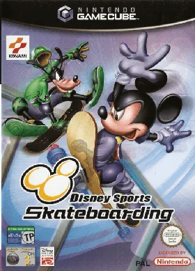 Disney Sports - Skateboarding box cover front